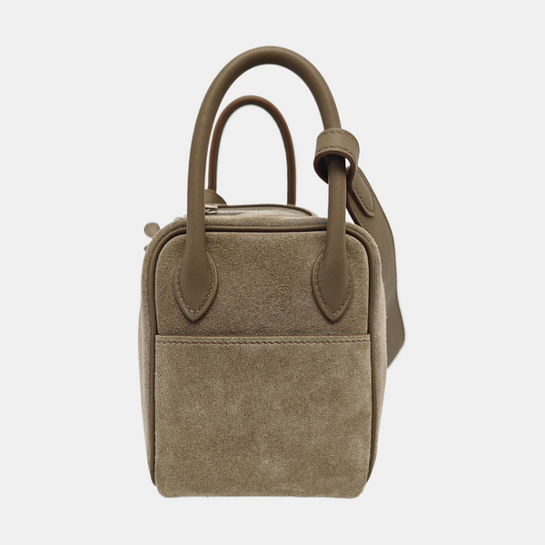 Lindy Mini Suede Gray
