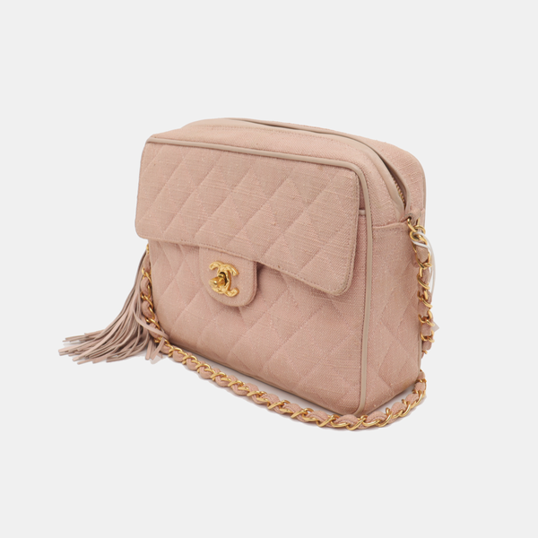 VINTAGE HOUSE Quilted Canvas Pink
