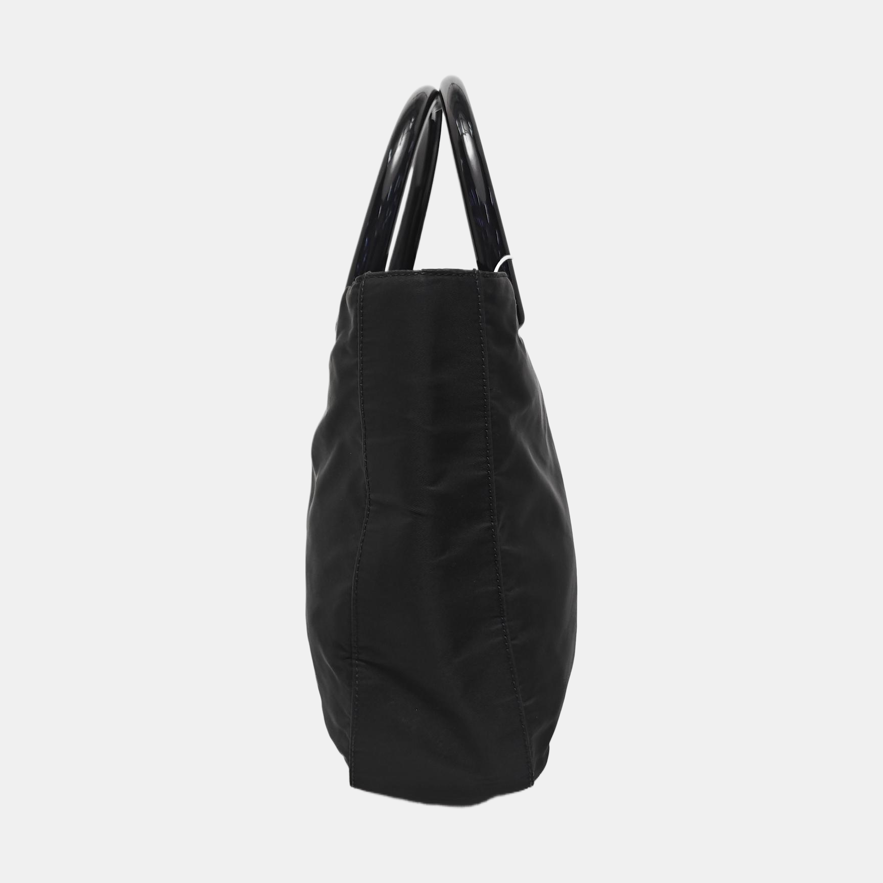 Nylon Tote Bag Black