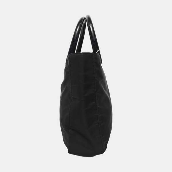 Nylon Tote Bag Black