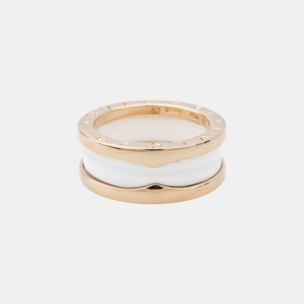 B.ZERO1 18k Rose Gold Ring EU 52
