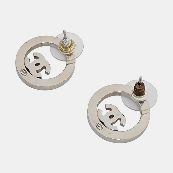 Metal Silver Stud Earrings