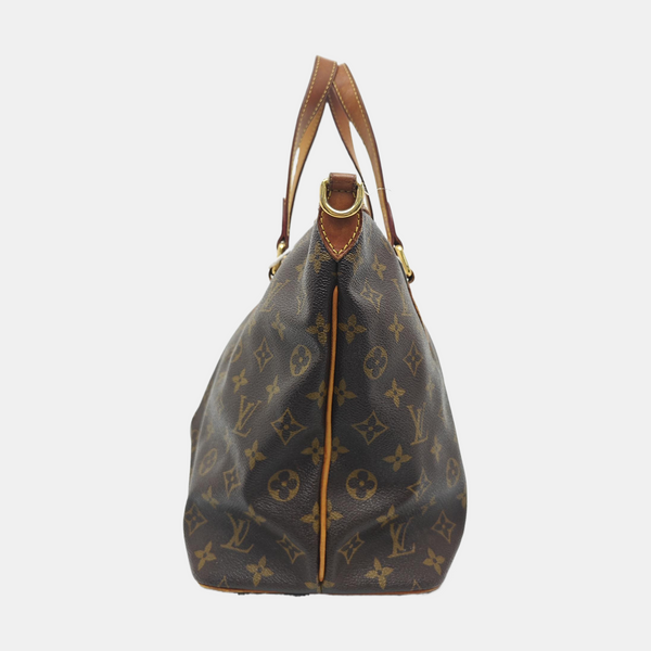 PALERMO PM Monogram Coated Canvas Brown