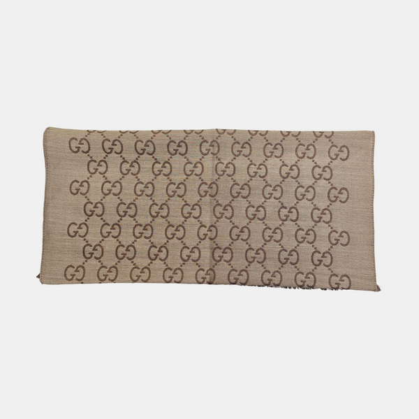 Wool Scarf Brown