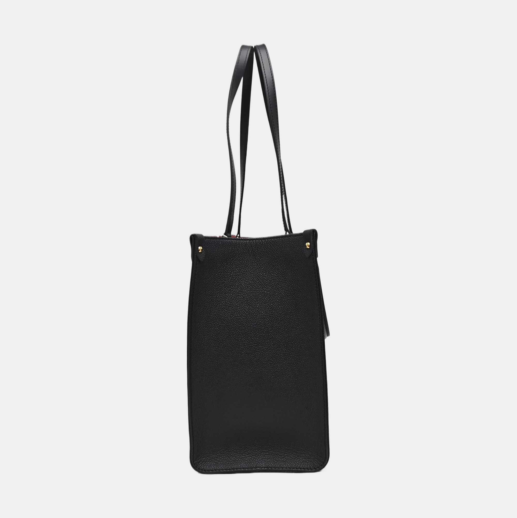 ONTHEGO MM Monogram Calfskin Black