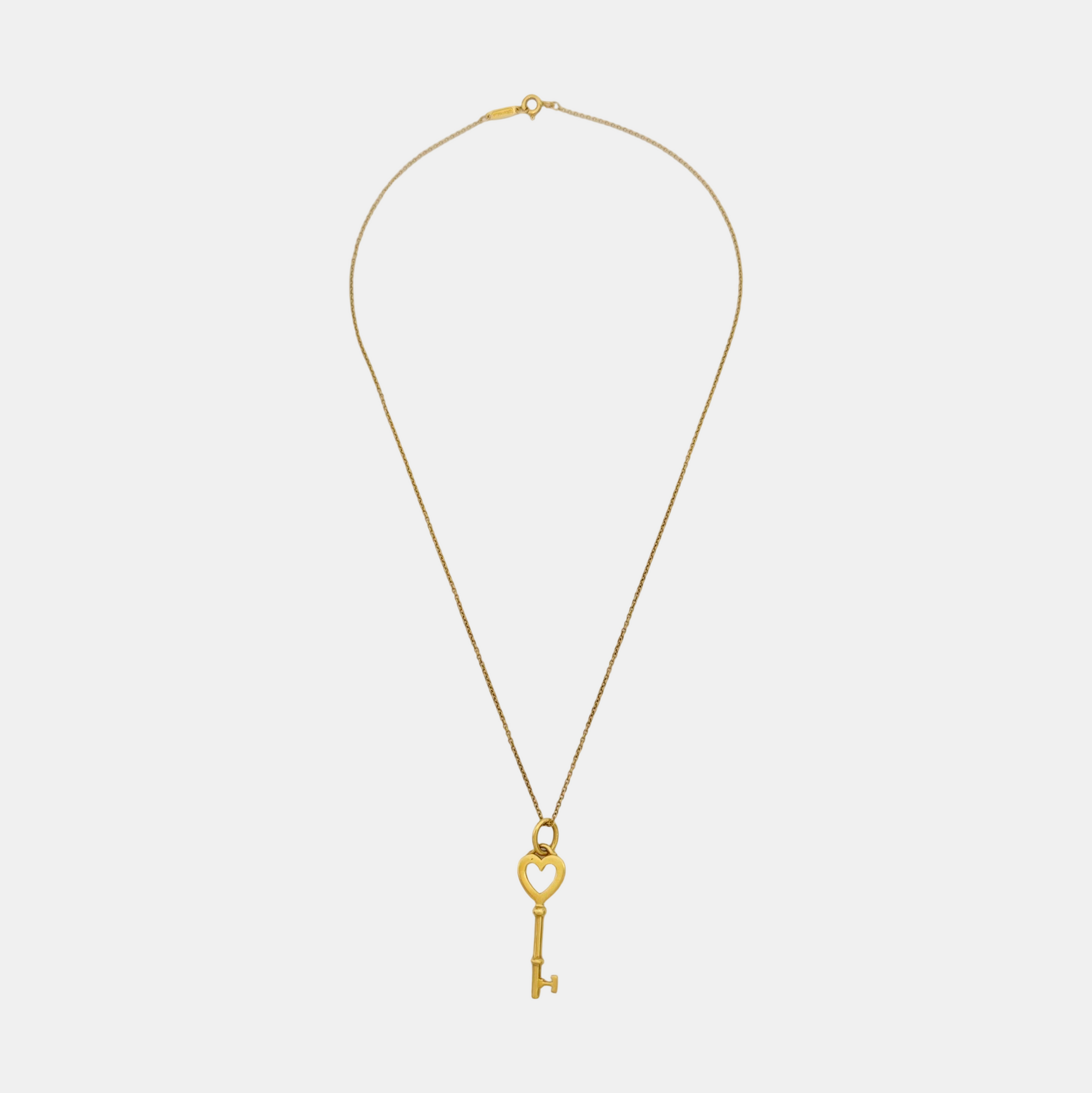 Tiffany Keys 18k Gold Necklace