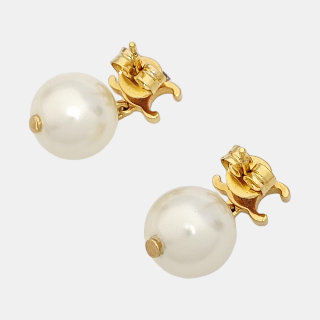 Metal Gold Earrings