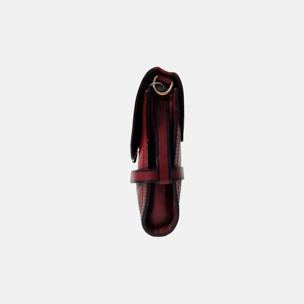 Abbott Calfskin Red