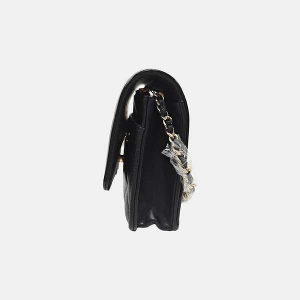 WOC Quilted Lambskin Black