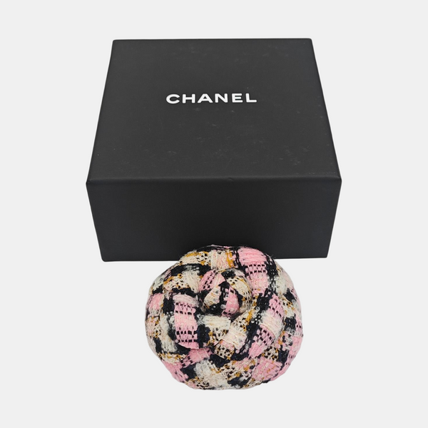 Fabric Multicolor Brooch
