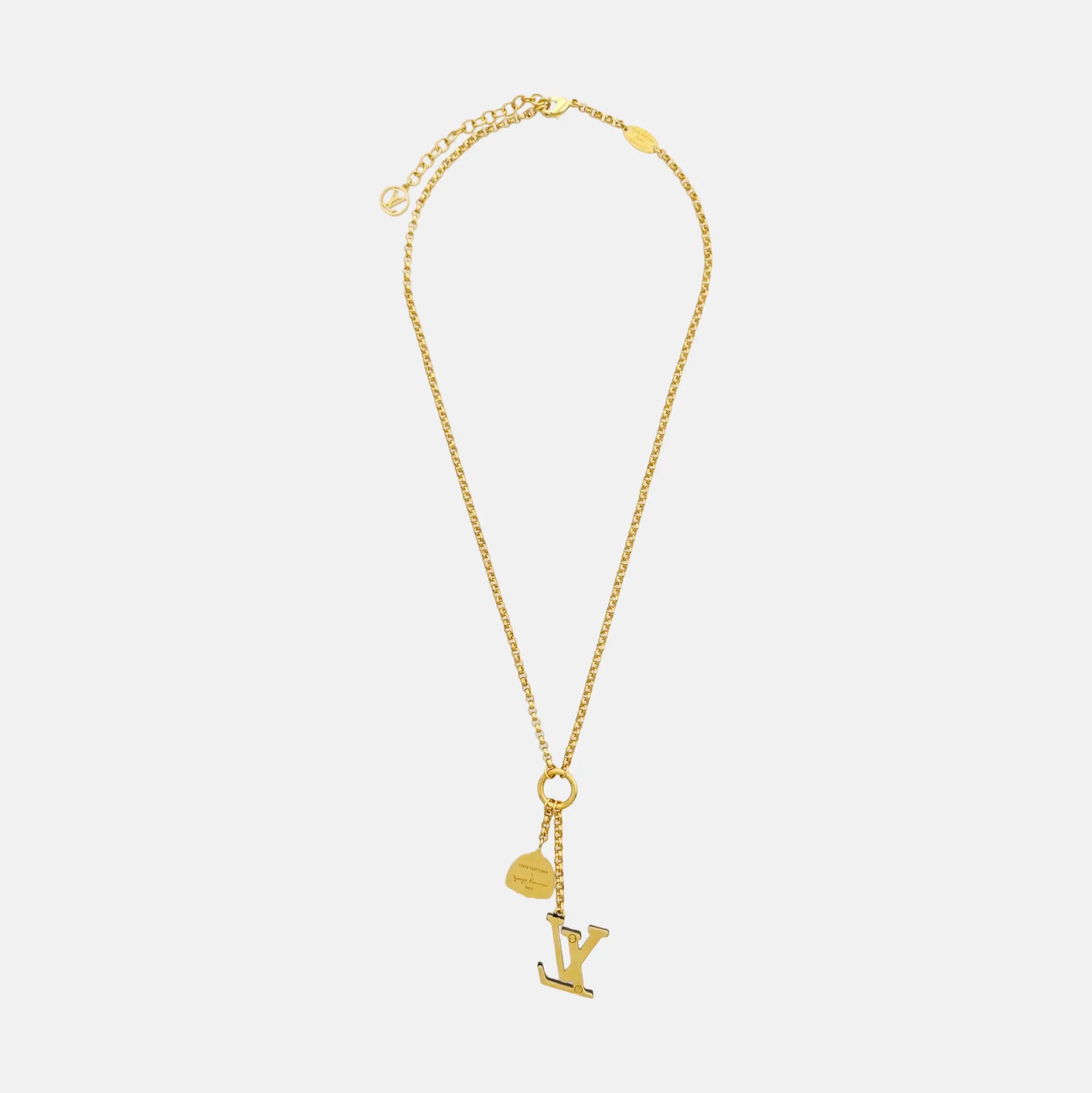LV ICONIC Metal Gold Necklace