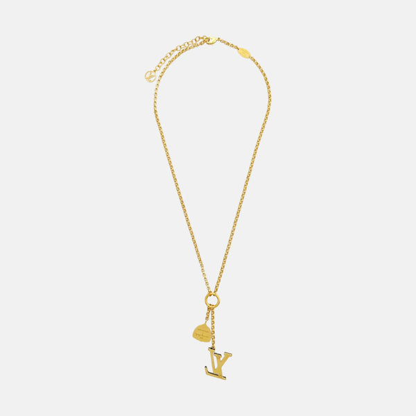 LV ICONIC Metal Gold Necklace