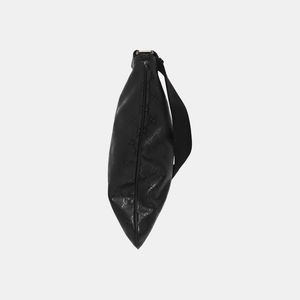 GG Imprime Monogram Coated Canvas Black