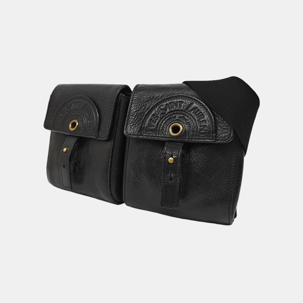Calfskin Shoulder Bag Black