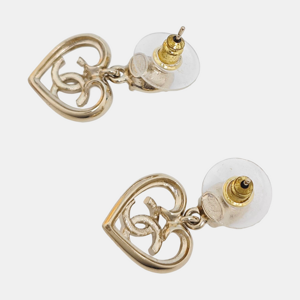 Metal Gold Stud Earrings