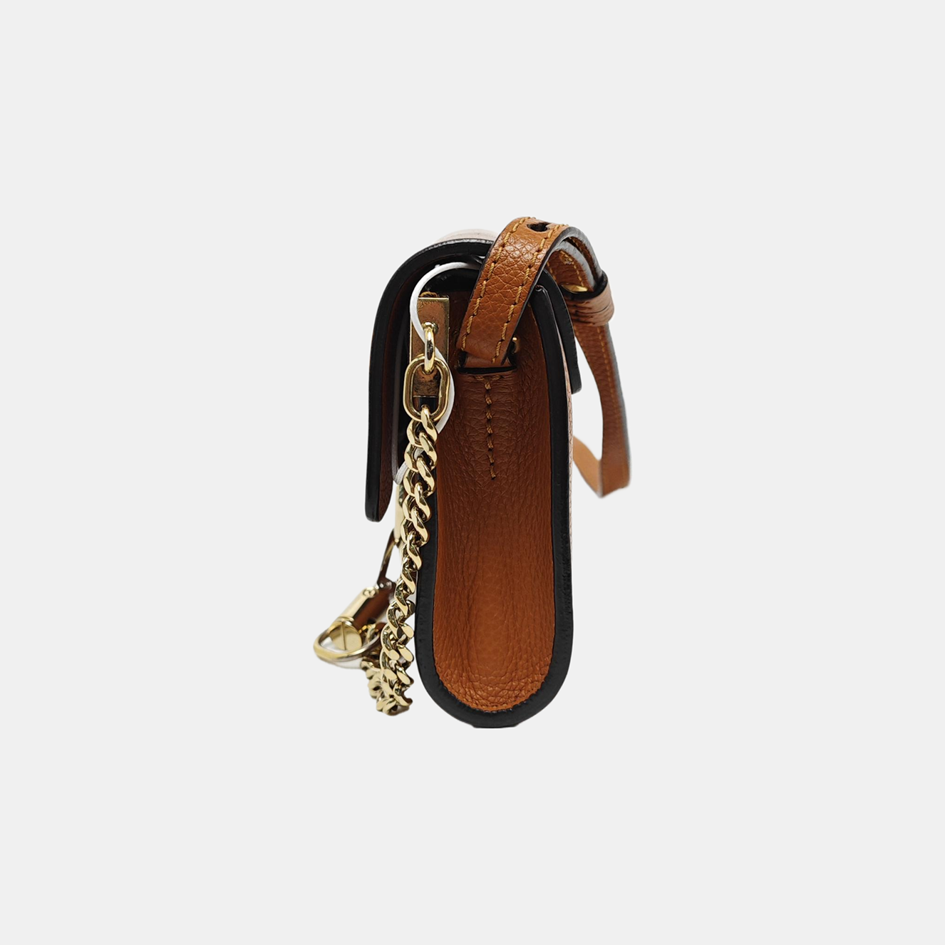 Faye Mini Calfskin Brown