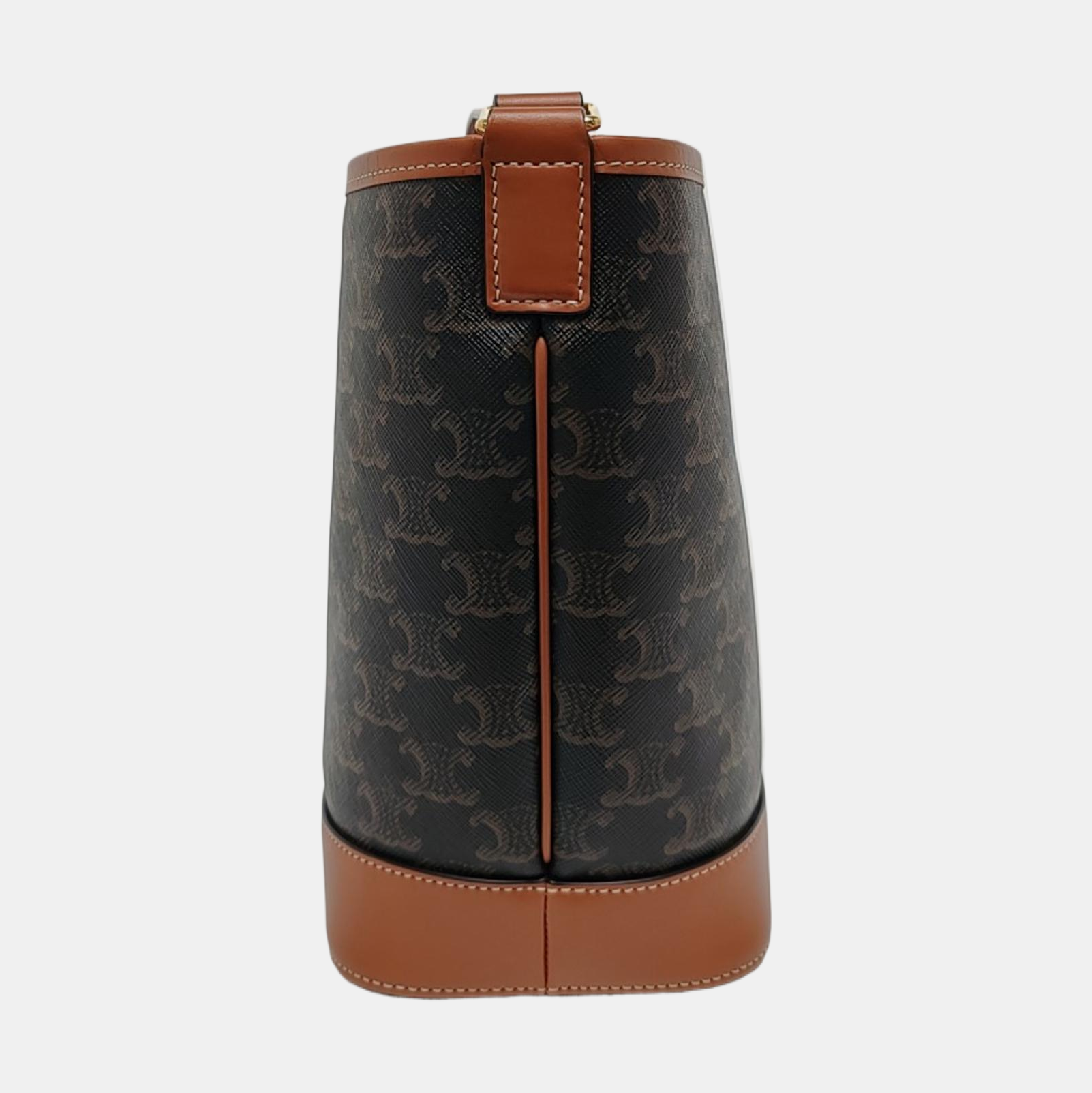 TRIOMPHE CANVAS Small Coated Canvas Brown