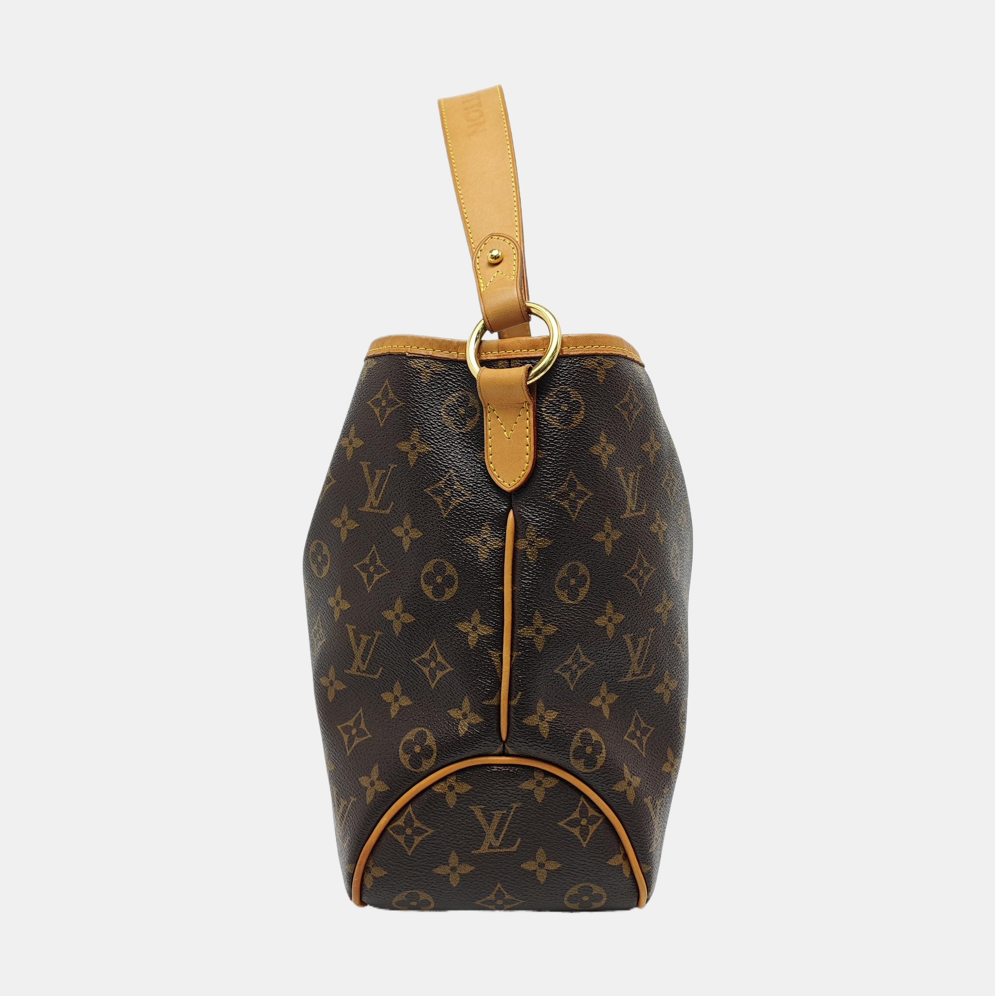 DELIGHTFUL PM Monogram Coated Canvas Brown
