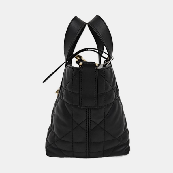 Toujours Nano Cannage Calfskin Black