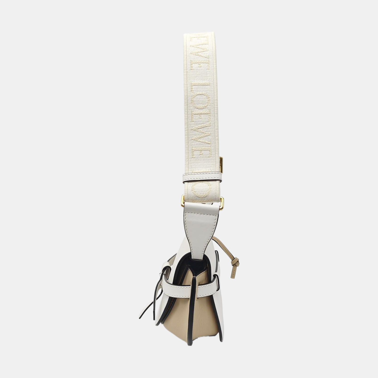 Gate Mini Calfskin White