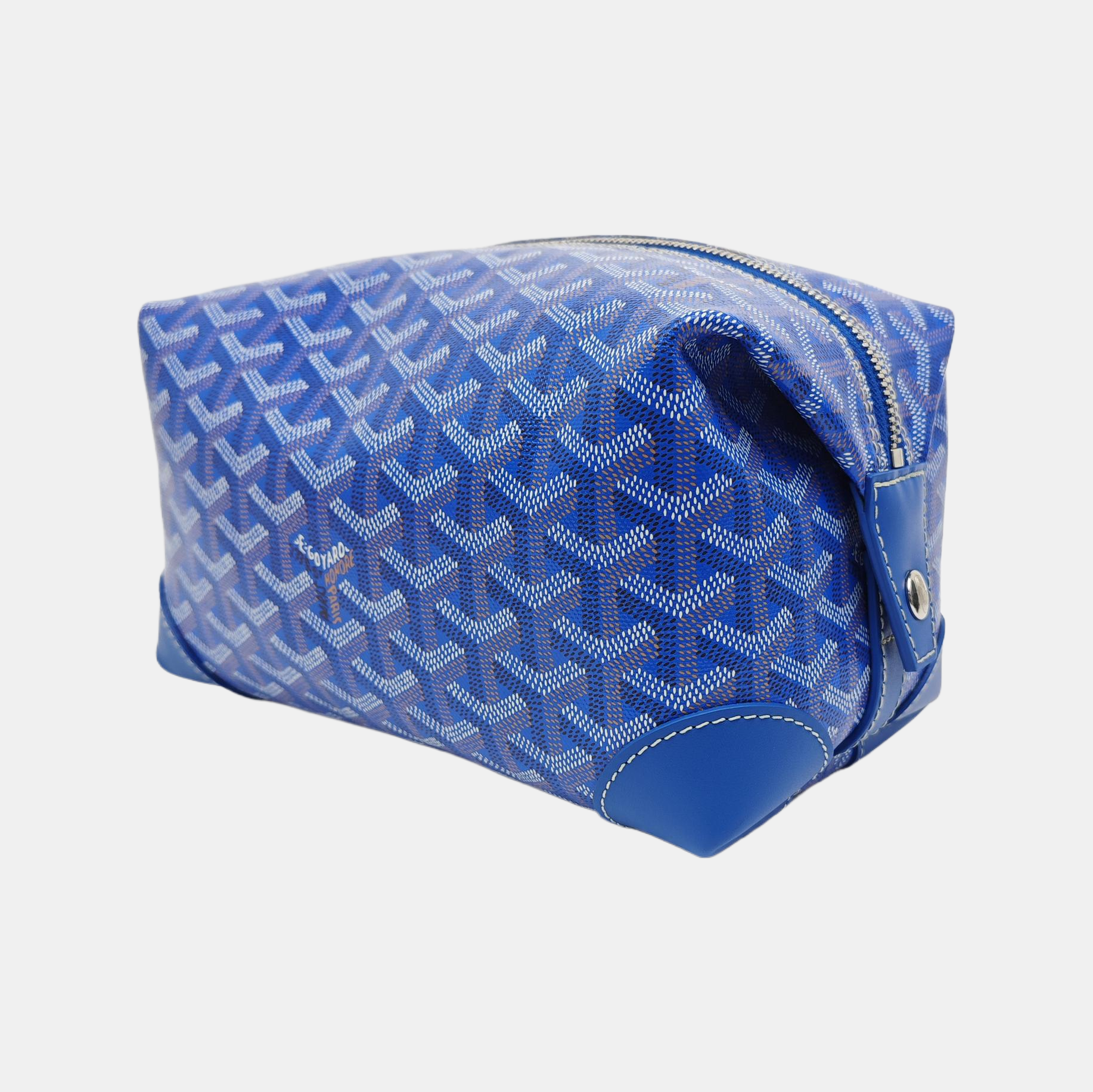 Canvas Clutch Blue