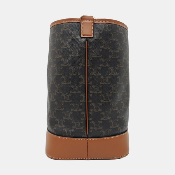 TRIOMPHE CANVAS Medium Coated Canvas Brown