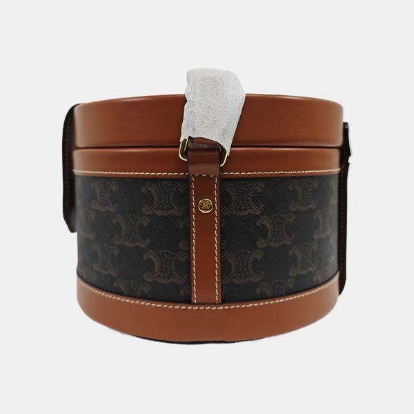 TRIOMPHE Medium Coated Canvas Brown