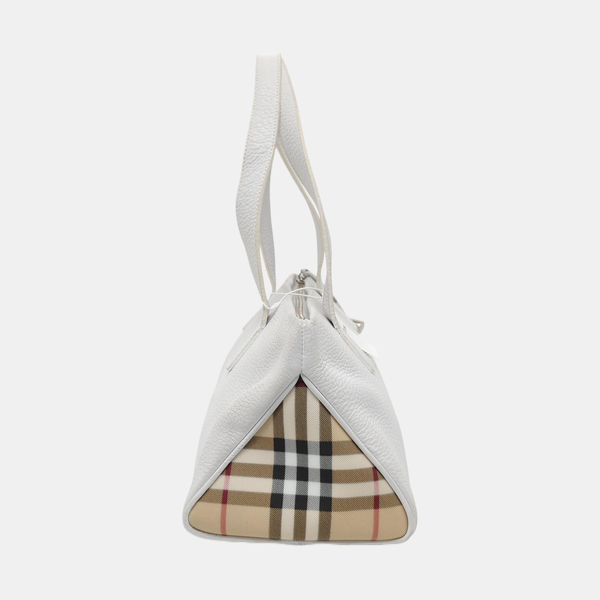 Leather Medium White