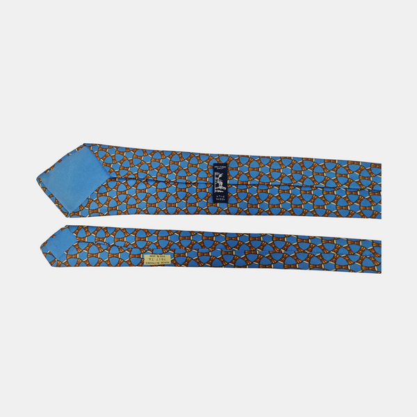Mulberry Silk Tie Blue
