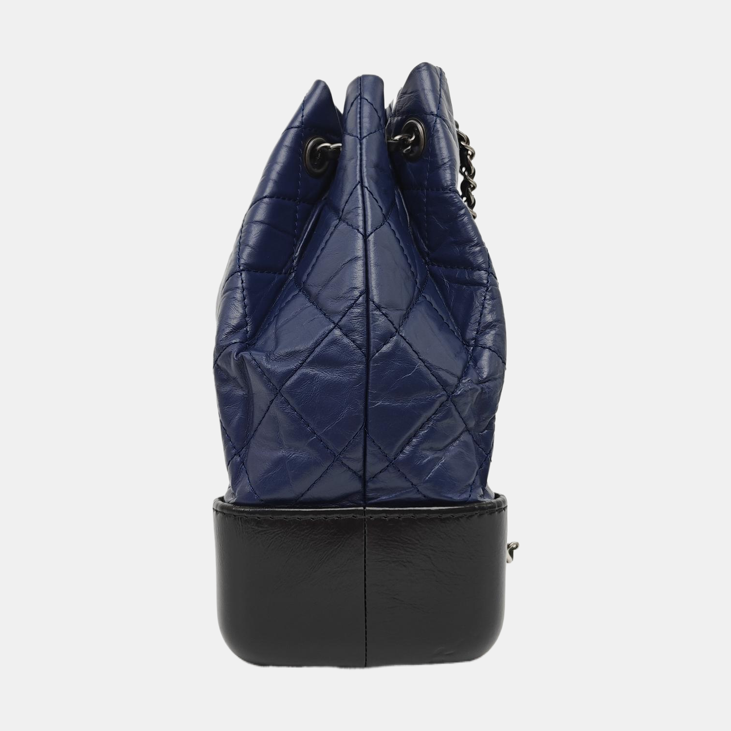 GABRIELLE Small Quilted Calfskin Blue