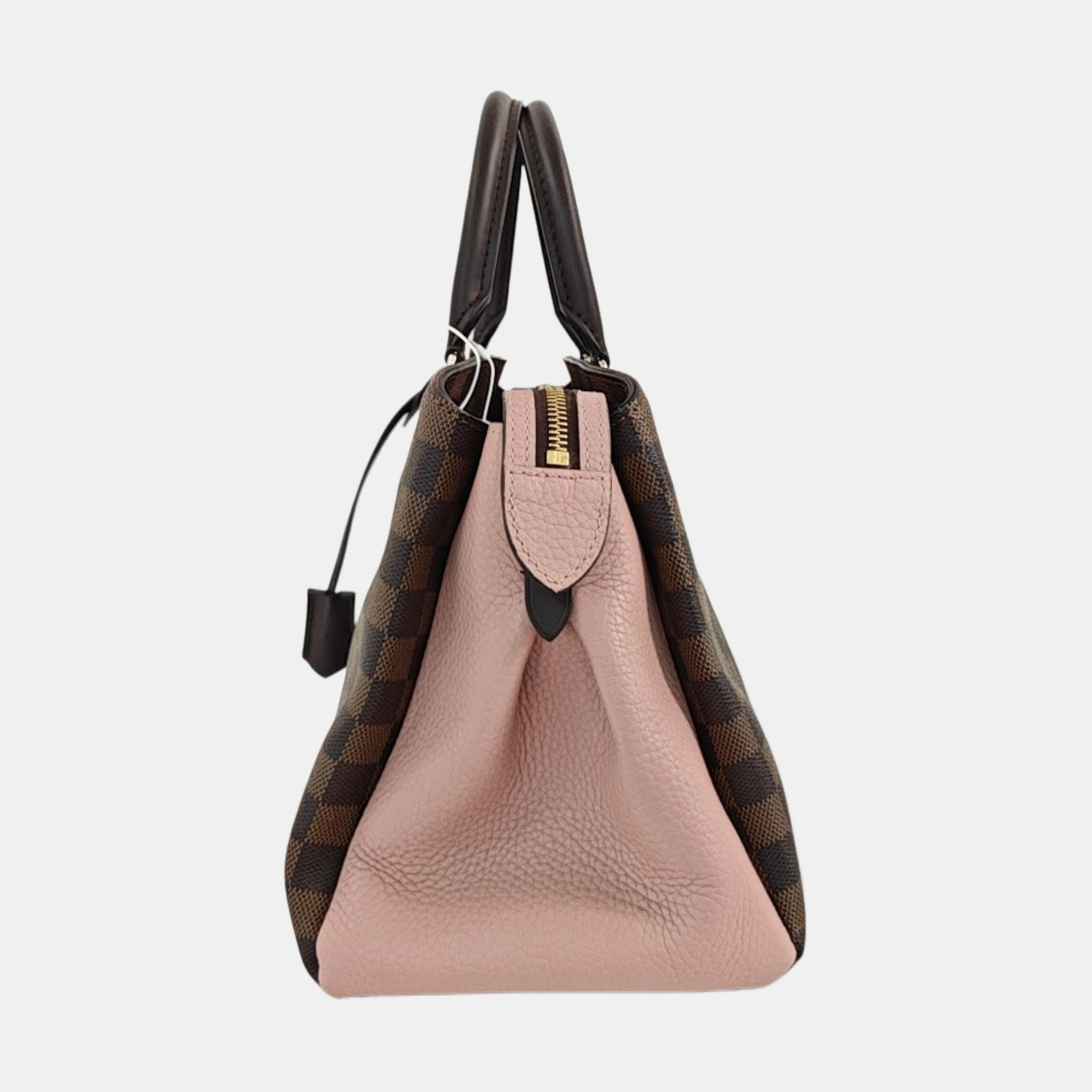 NORMANDY Damier Ebene Coated Canvas Brown