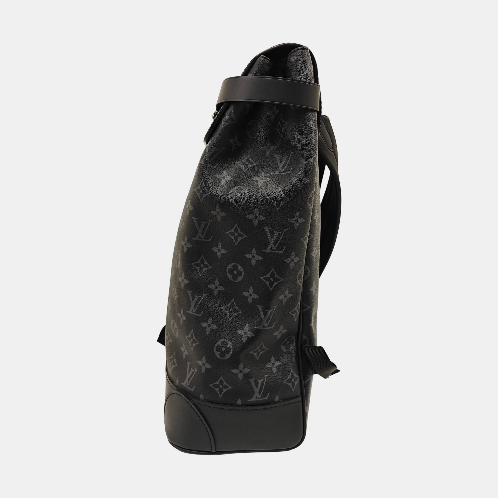 STEAMER Monogram Coated Canvas Black