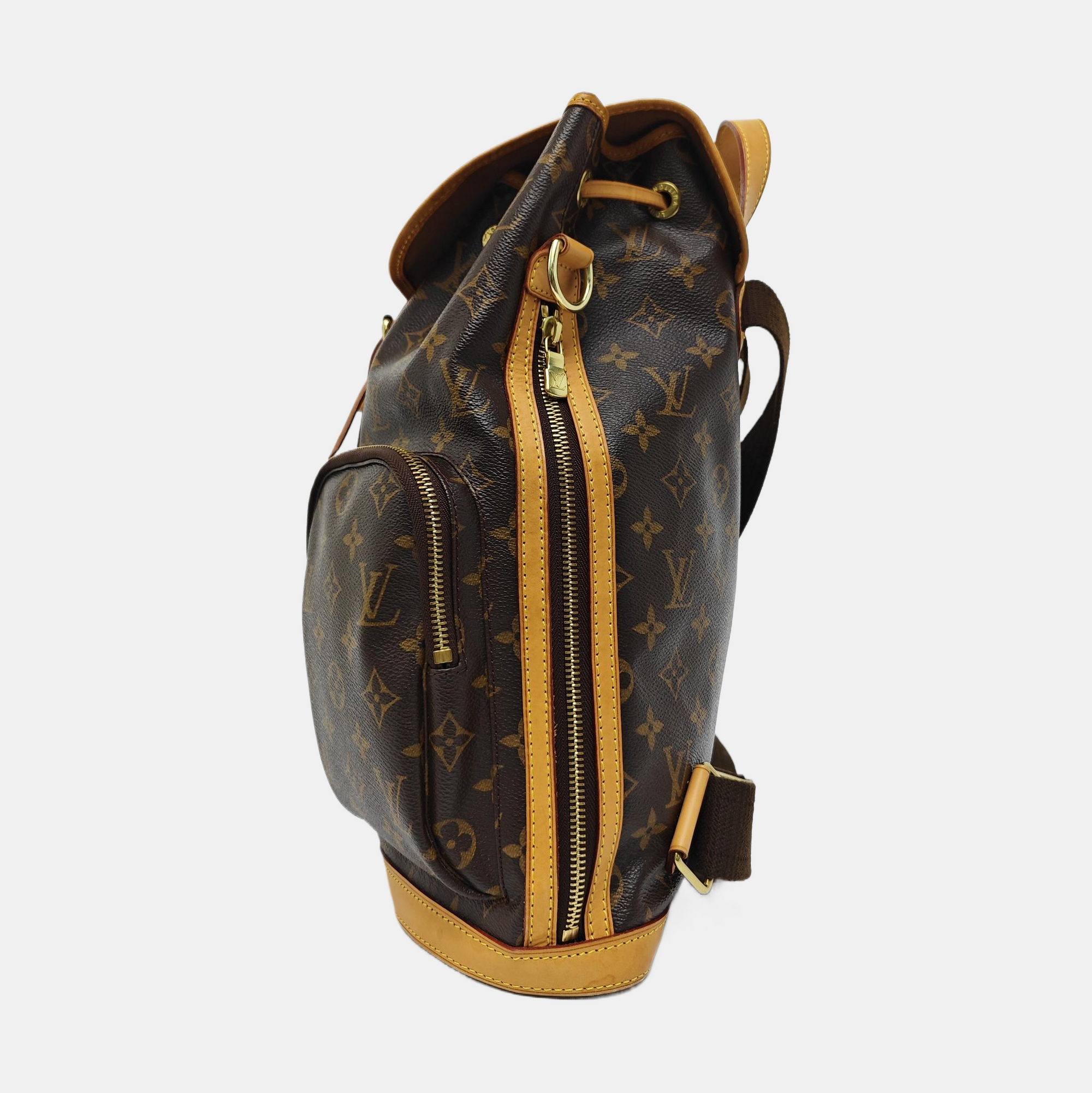 BOSPHORE Monogram Coated Canvas Brown