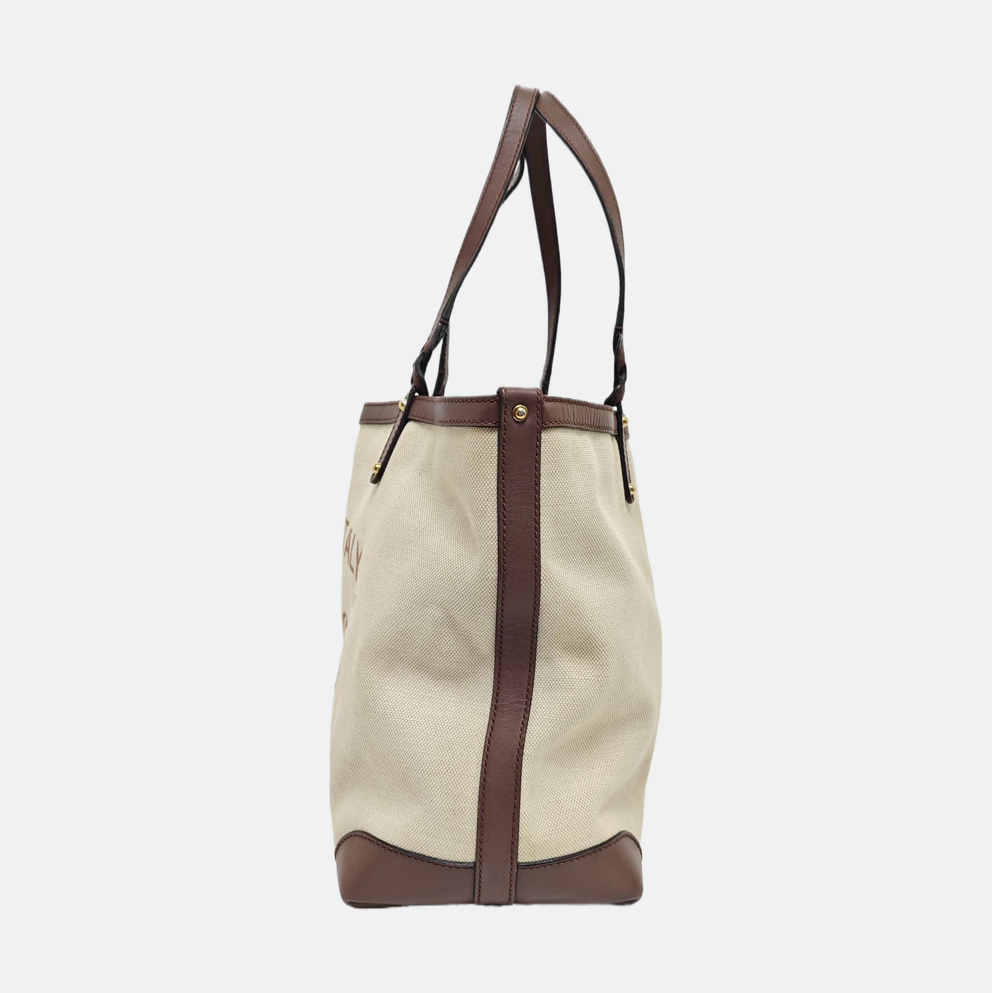 Canvas Tote Bag Beige