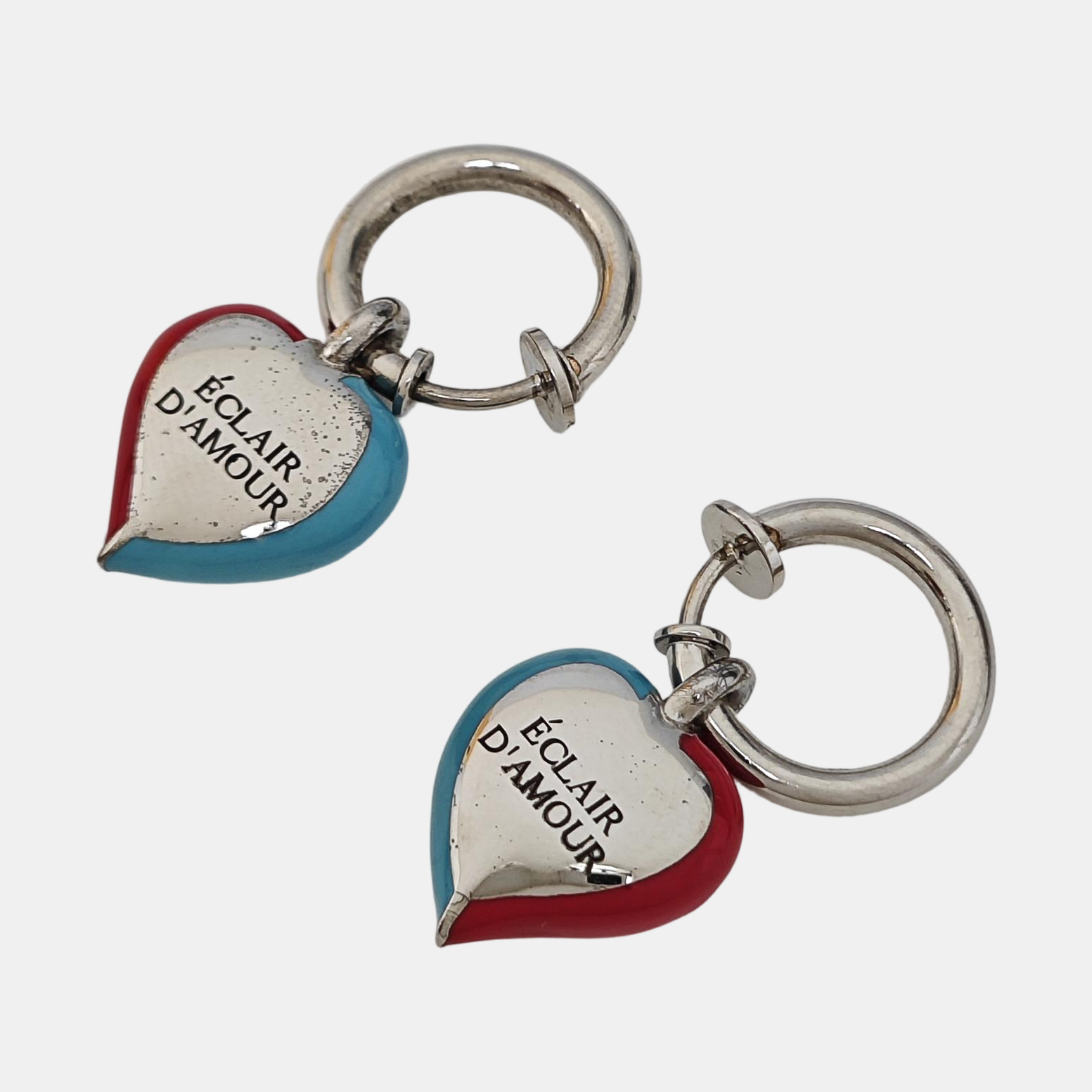 Interlocking G Brass Multicolor Stud Earrings