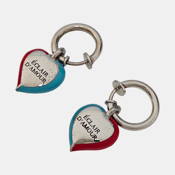 Interlocking G Brass Multicolor Stud Earrings