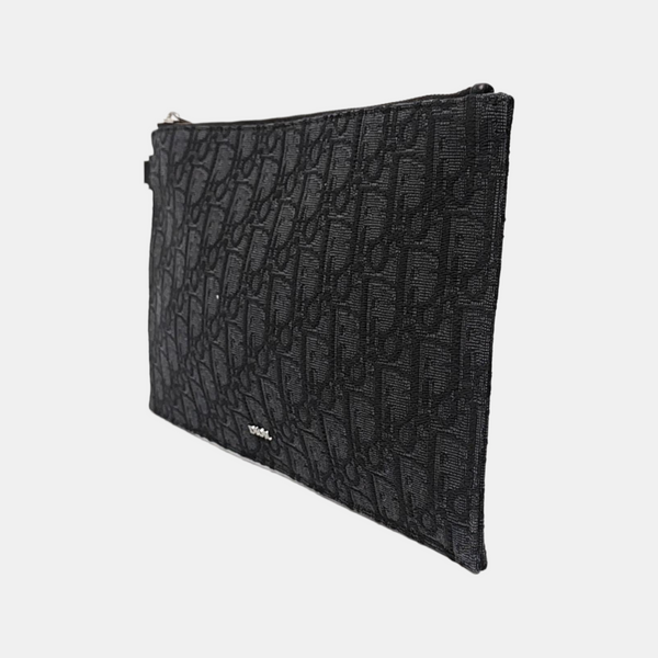 Canvas Clutch Black
