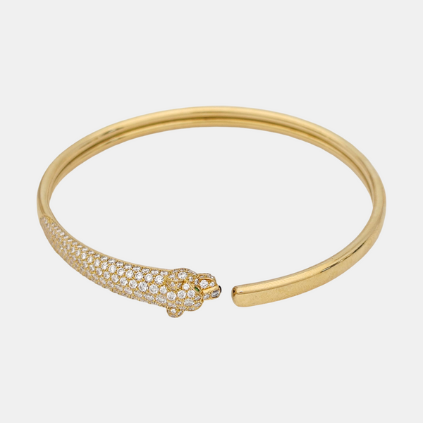 PANTHÈRE DE CARTIER 18k Rose Gold Bangle