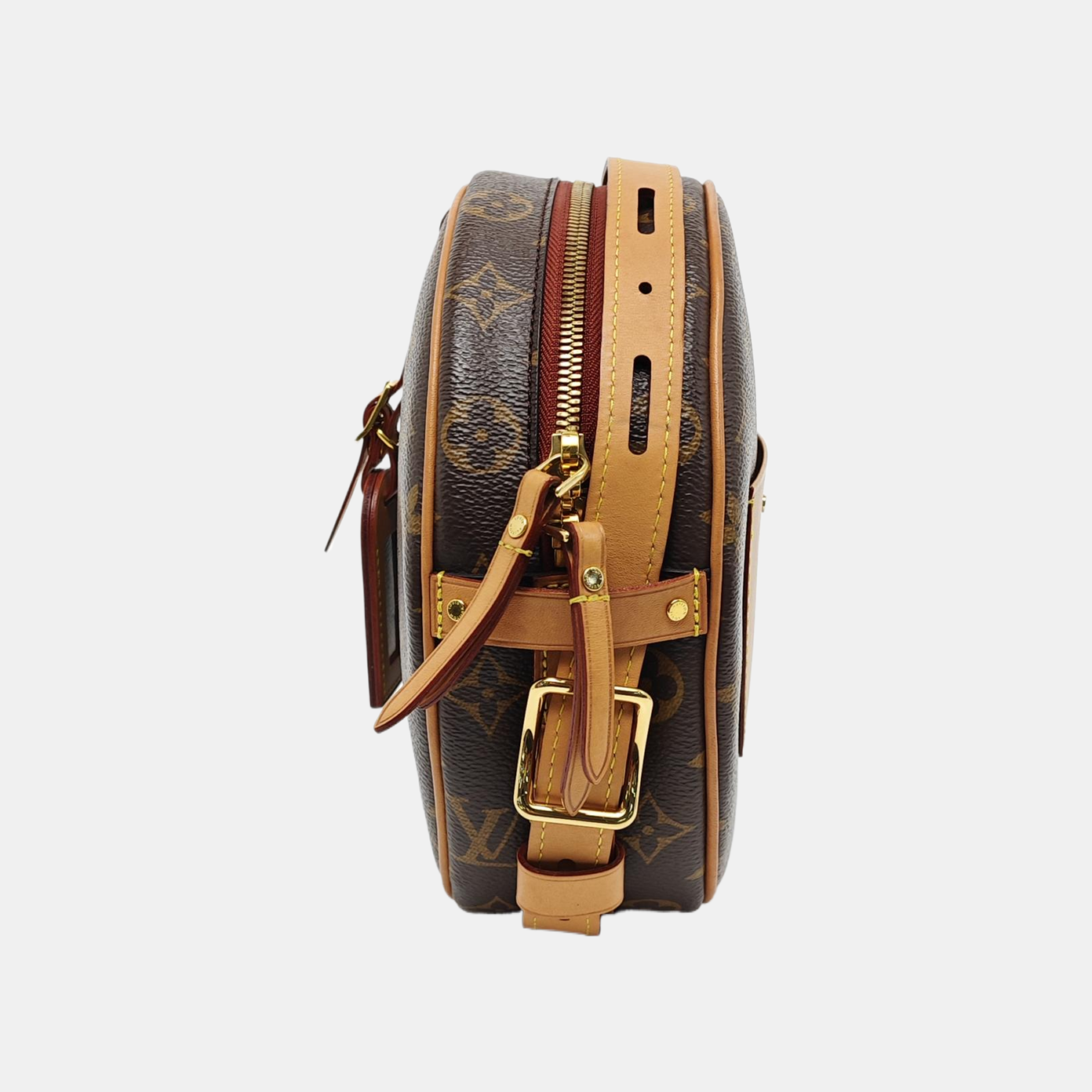BOITE CHAPEAU MM Monogram Coated Canvas Brown