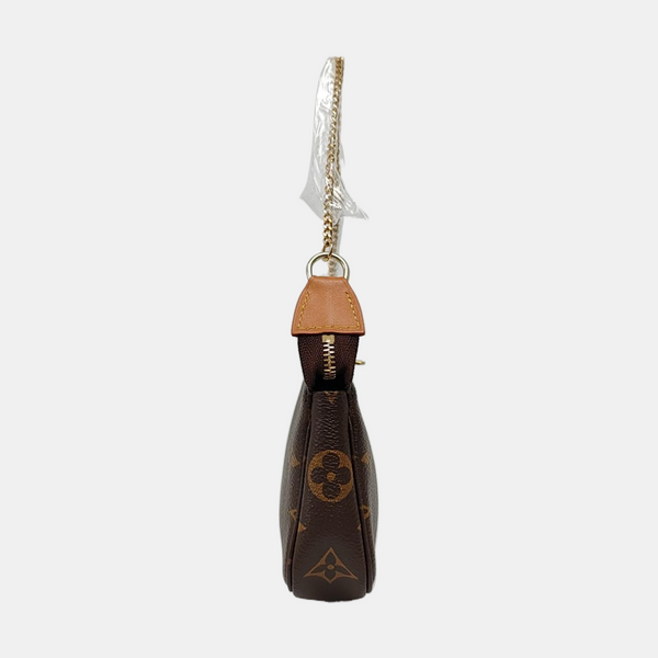 ACCESSOIRES Mini Monogram Coated Canvas Brown