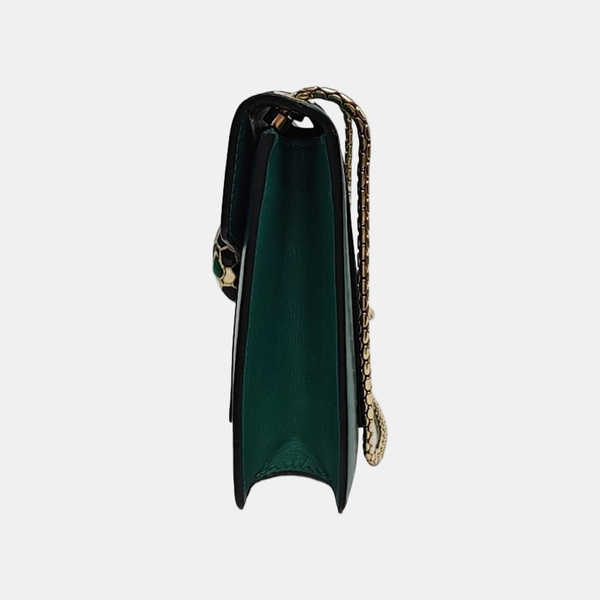 SERPENTI FOREVER Small Calfskin Green