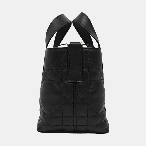 Toujours Nano Cannage Calfskin Black