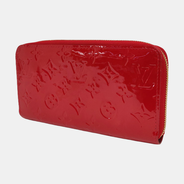 ZIPPY Patent Leather Red Wallet