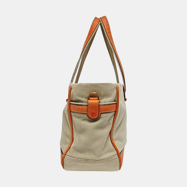 Canvas Shoulder Bag Beige