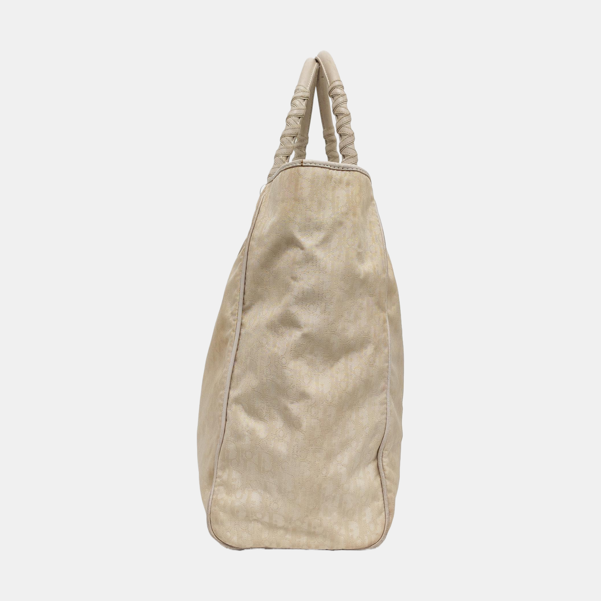 Lovely Oblique Canvas Beige