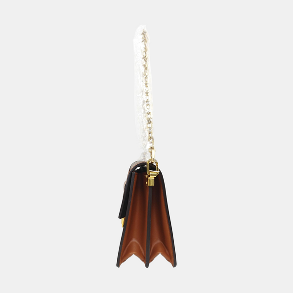DAUPHINE MM Monogram Coated Canvas Brown