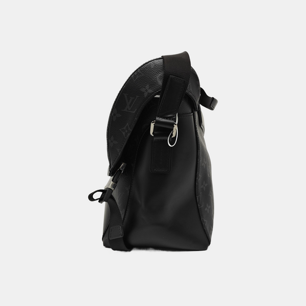 VOYAGER MM Monogram Coated Canvas Black