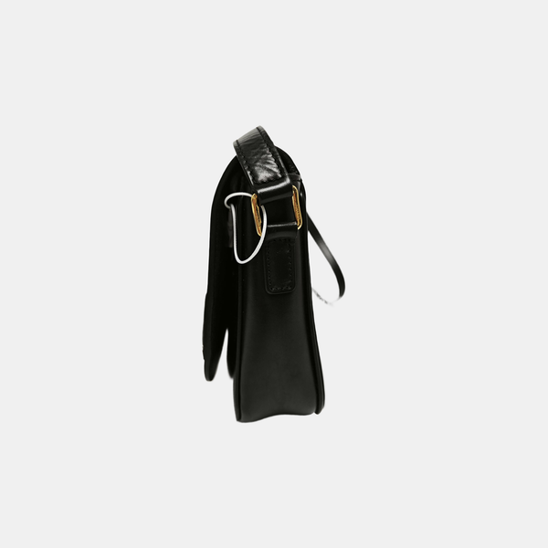 CRÉCY Medium Calfskin Black