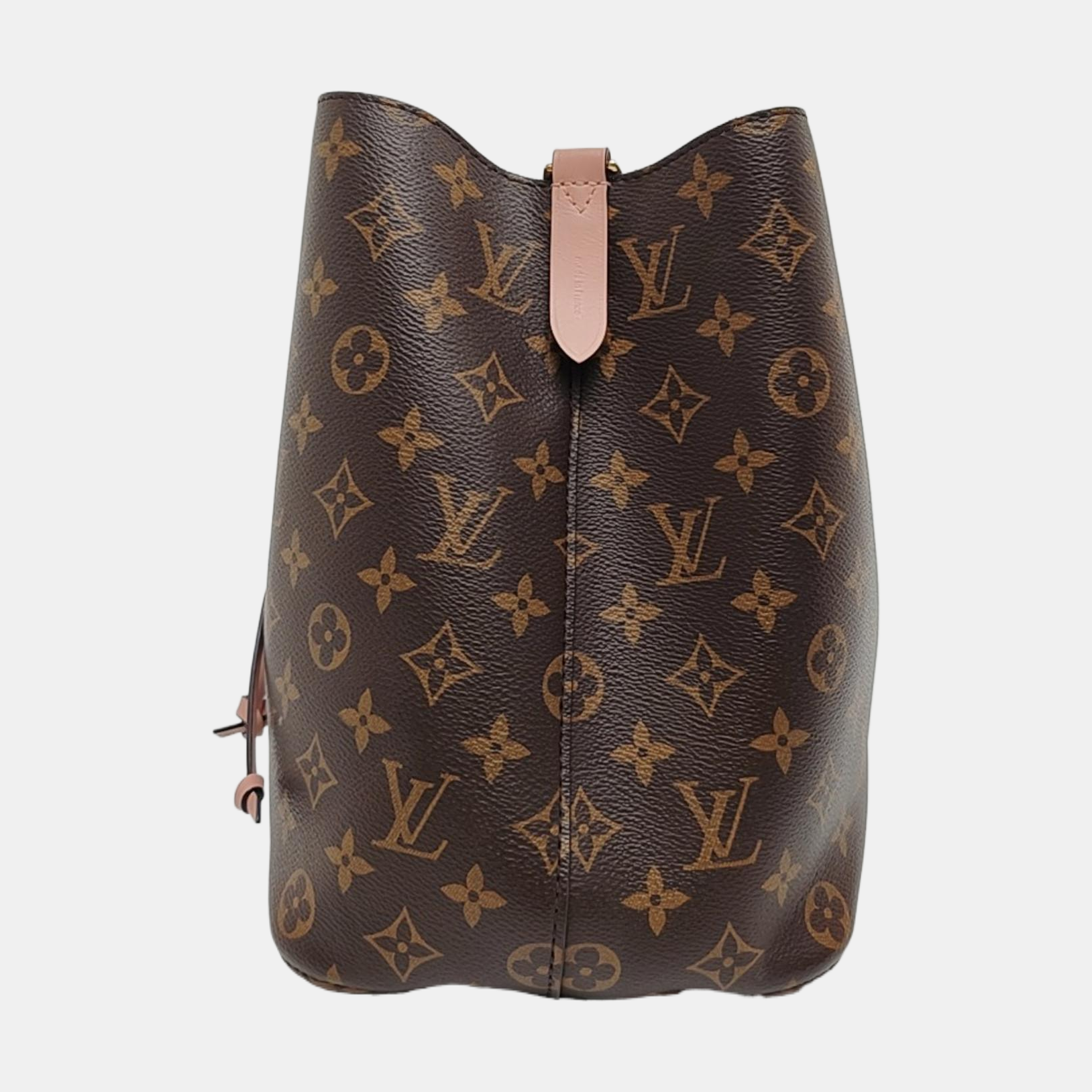 NÉONOÉ MM Monogram Coated Canvas Brown