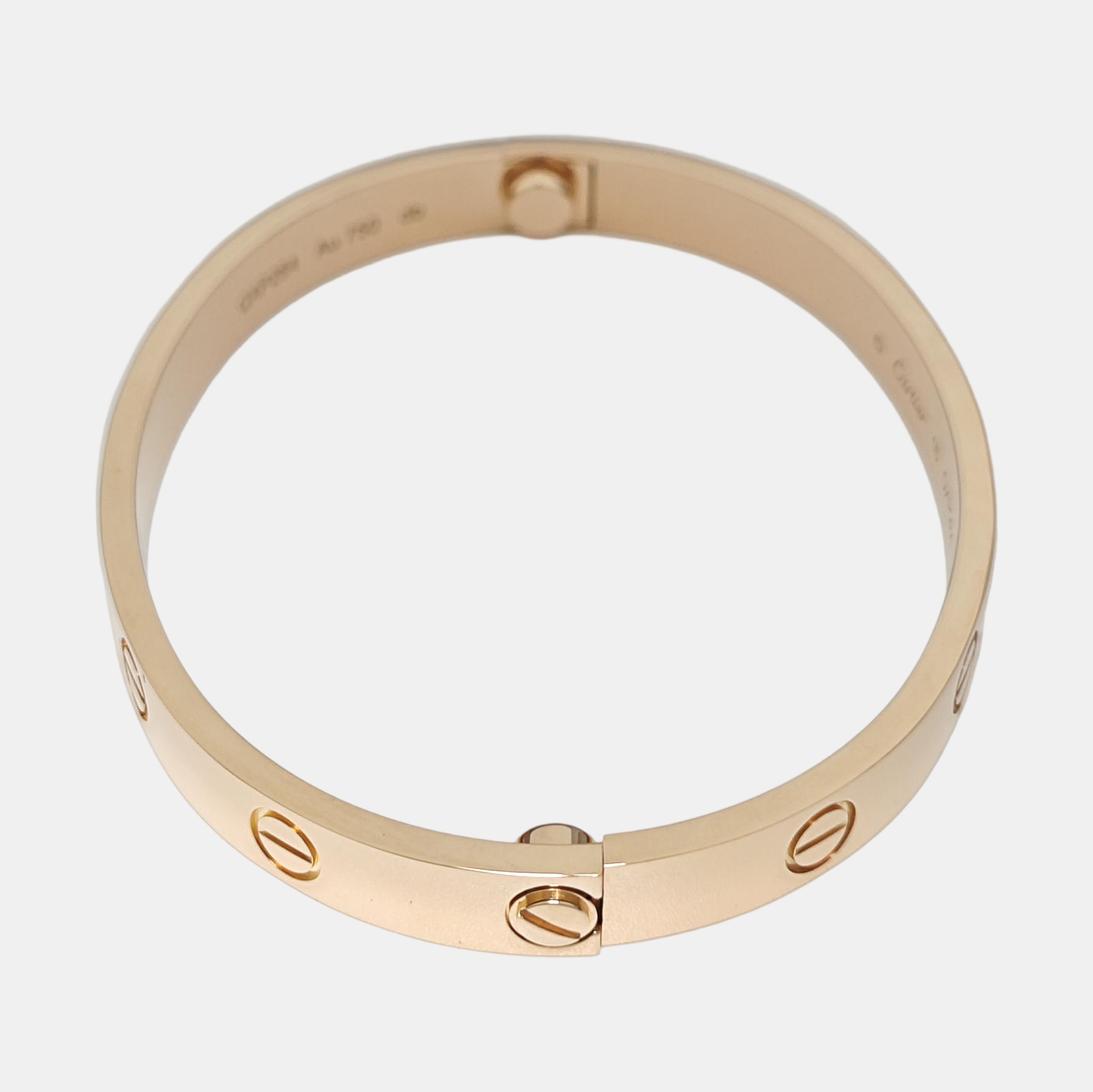LOVE 18k Rose Gold Bangle